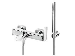 DYNAMICA 88 - 8834017 - Wall-mounted bathtub mixer with diverter with hand shower _ Fir Italia